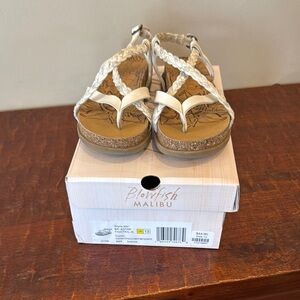 Blowfish Girls Cream Sandals